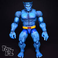 Beast Custom Head and Repaint (Marvel Legends) Custom Action Figure
