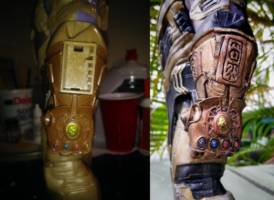 Thanos (Endgame) (Marvel) Custom Action Figure [Look how they massacred my boy!]