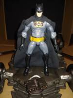 Custom Batman w Bat Mobile (Batman) Custom Action Figure