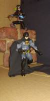 Custom Batman w Bat Mobile (Batman) Custom Action Figure