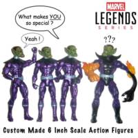 Skrulls (Marvel Legends) Custom Action Figure [Skrulls are Super!]