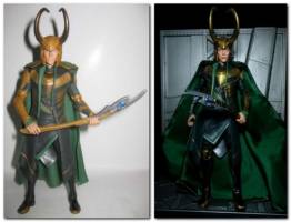 Loki Avengers movie version 2 (Marvel Legends) Custom Action Figure