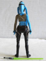 Pavalaguna - Diva Jedi - A Star Wars/Fifth Element Mashup (Fifth Element) Custom Action Figure [Rear View]