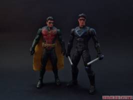 Robin (Batman) Custom Action Figure [Robin custom action figure with Nightwing]
