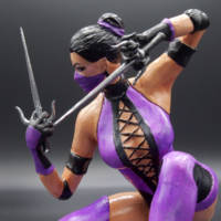Custom Figurine Mileena - MK3 (Mortal Kombat) Custom Miniature / Figurine