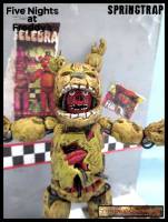 Withered Springtrap (Five Nights at Freddy’s) Custom Diorama / Playset