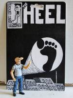The Heel (Original) Custom Action Figure [Full view with backer card]