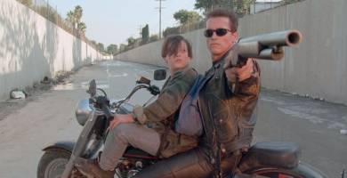 Terminator T-800 and John Connor (Terminator) Custom Diorama / Playset