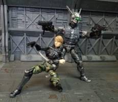 Appleseed (Deunan and Briareos) (Apocalypse Now) Custom Action Figure