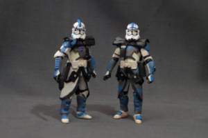 Arc Troopers Fives & Echo (Star Wars Clone Wars) Custom Action Figure