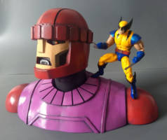 Sentinel bust (Marvel Legends) Custom Diorama / Playset