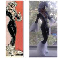 Black cat Todd Mcfarlane style (Marvel Legends) Custom Action Figure