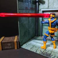 Jim Lee Cyclops & Optic Blasts Mod (Marvel Legends) Custom Action Figure