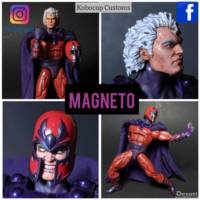 Jim Lee Magneto W/ Fabric Wired Cape (Marvel Legends) Custom Action Figure