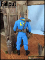 Vault Dweller in leather armour (Fallout) Custom Action Figure