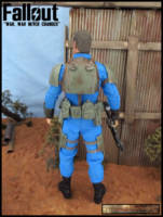 Vault Dweller in Combat armour (Fallout) Custom Action Figure
