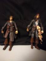 Captain James Hallister (Pirates of the Carribean) Custom Action Figure [Captain James, and Cpt Jack.]