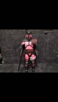 Breast Cancer Awareness Mandalorian (Star Wars) Custom Action Figure