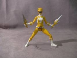 Yellow Ranger (Power Rangers) Custom Action Figure