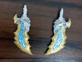 Kratos God Armor Repaint (God of War) Custom Action Figure