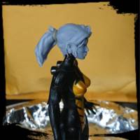 Amara Head (3D Printed) (Borderlands) Custom Action Figure