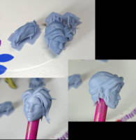 Amara Head (3D Printed) (Borderlands) Custom Action Figure