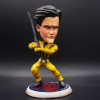 Custom Caricature Figure Michael Dudikoff - American Ninja 4 (American Ninja) Custom Miniature / Figurine
