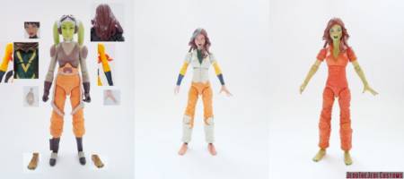 Poison Ivy (Arkham Inmate) (Batman) Custom Action Figure [Poison Ivy (Arkham Inmate) custom action figure before and after]