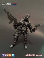 Snake Eyes [ver 3.0] (G.I. Joe) Custom Action Figure
