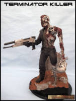 T-800, Terminator Killer (Terminator) Custom Diorama / Playset