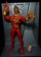 Marvel Legends Original Human Torch Jim Hammond (Marvel Legends) Custom Action Figure