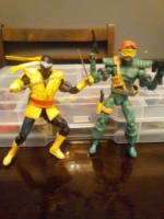 Dc Infinite Cannon and Saber from Vigilante (DC Infinite Heroes) Custom Action Figure