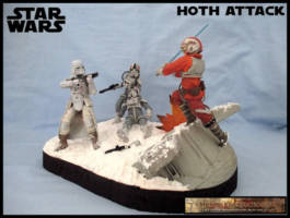 Hoth Attack (Star Wars) Custom Diorama / Playset