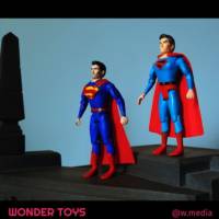 Crisis on infinite earths Supermen (Superman) Custom Action Figure