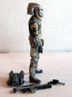 Busco Delv – Iktochi Mandalorian Warrior (Star Wars) Custom Action Figure [Right View]