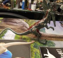 Jurassic world game dilophosaurus (Jurassic Park) Custom Action Figure