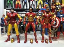 Tony Stark (Iron Man) Custom Action Figure [Tony Stark through the years]