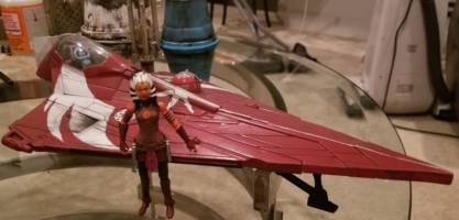 Ahsoka Tano's Jedi Starfighter (Star Wars Clone Wars) Custom Vehicle