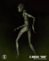 Alien Invasor (Signs) Custom Statue / Bust [Alien Invasor]