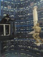Luke Vs Darth Vader Bespin Duel Diorama (Star Wars) Custom Diorama / Playset