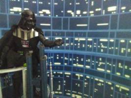 Luke Vs Darth Vader Bespin Duel Diorama (Star Wars) Custom Diorama / Playset