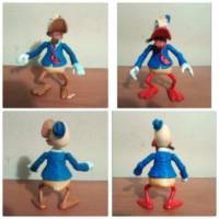 Howard the Duck (articulated) (Marvel Legends) Custom Action Figure [Before and After]
