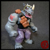 TMNT Rocksteady (Teenage Mutant Ninja Turtles) Custom Action Figure
