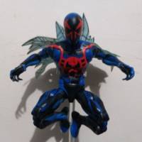 Spider-Man 2099 (Comic Paint) (Marvel Legends) Custom Action Figure