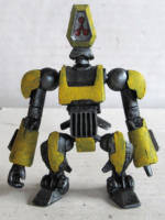 3X-4G – Protocol and Security Droid (Star Wars) Custom Action Figure [Front View]
