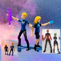 Franklin and Valeria Richards (Marvel Legends) Custom Action Figure