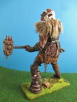 Half-troll, berserker fighter from Angmar, custom of the McFarlane Bloodaxe figure (Lord of the Rings) Custom Action Figure