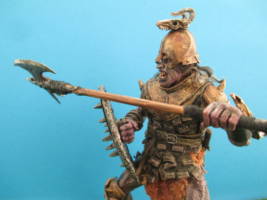 Orc halberdier, custom of the Sharku figure by Toybiz. (Lord of the Rings) Custom Action Figure