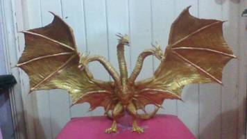 S.H. Monsterarts Gold King Ghidorah 2019 (Godzilla) Custom Action Figure