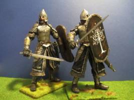 Gondorian soldier, custom of the Faramir in armor figure by Toybiz (Lord of the Rings) Custom Action Figure